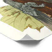 オードボンパイレーテッドウッドペッカ絵画ーの鳥 ポスター (角)