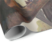 オードボンパイレーテッドウッドペッカ絵画ーの鳥 ラッピングペーパー (ロールコーナー)