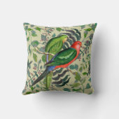 オードボンパロツトロピカルバードスクエアピロー クッション (裏面)
