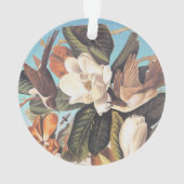 オードボンブラックバードキュッコバード オーナメント (裏面)