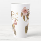 オードボンブルーウィングイエローウォーブラー カフェラテマグ (正面)