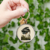 オードボンブルー素晴らしヘロンマーシュバード キーホルダー (手)