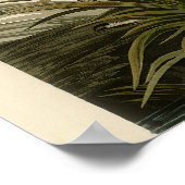 オードボンブルー素晴らしヘロンマーシュバード ポスター (角)