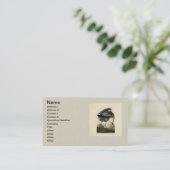 オードボンブルー素晴らしヘロンマーシュバード 名刺 (スタンド正面)