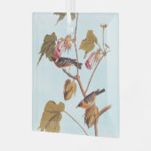 オードボンベイブレストのコットンプラント ガラスオーナメント (正面左)