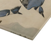 オードボンベルテッドキングフィッシャー野生鳥 カッティングボード (角)
