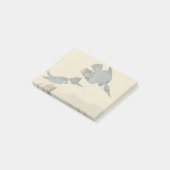 オードボンベルテッドキングフィッシャー野生鳥 ポストイット (アングル)