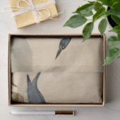 オードボンベルテッドキングフィッシャー野生鳥 薄葉紙 (ギフト)