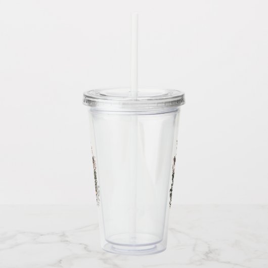 オードボンホワイトアイドヴィレオソングバード アクリルタンブラー (右)