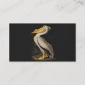 オードボンホワイトペリカンバードアメリカ 名刺 (裏面)