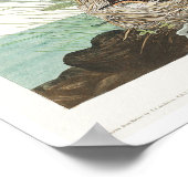 オードボンポスターによる鋭い尾のフィンチ ポスター (角)