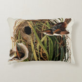 オードボンマーシュウォレンバードアート アクセントクッション (正面)