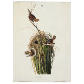 オードボンマーシュウォレンバードアート クリップボード (裏面)