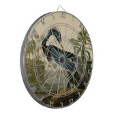 オードボンルイジアナヘロンバーズアメリカアート ダーツボード (正面左)