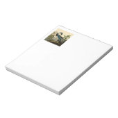 オードボンルイジアナヘロンバーズアメリカアート ノートパッド (回転)