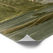 オードボンルイジアナヘロンバーズアメリカアート ポスター (角)