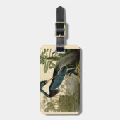 オードボンルイジアナヘロンバーズアメリカアート ラゲッジタグ (正面縦)