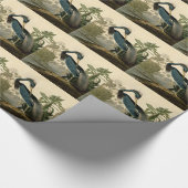 オードボンルイジアナヘロンバーズアメリカアート ラッピングペーパー (角)