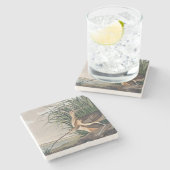 オードボンロングのカレーバード ストーンコースター (横)