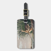 オードボンロングのカレーバード ラゲッジタグ (正面縦)