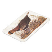 オードボンワイルドターキーと秋のチックス マグネット (左側)