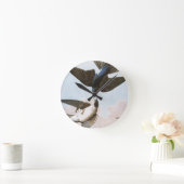 オードボン：ツリースローワ ラウンド壁時計 (ホーム)