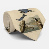 オードボン・バーズ・オブ・アメリカのカワセミ ネクタイ (ロール)