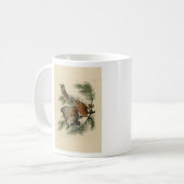 オードボン・バーズ・オブ・アメリカの小さな悲鳴フクロウ コーヒーマグカップ (正面左)