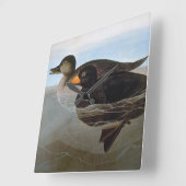 オードボン:ブラックスコーター スクエア壁時計 (傾斜)