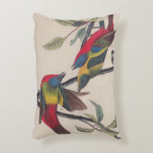 オードボ絵を描ンバント野生動物 アクセントクッション (正面(垂直))