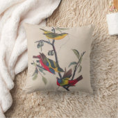 オードボ絵を描ンバント野生動物 クッション (ブランケット)