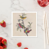 オードボ絵を描ンバント野生動物 スタンダードカクテルナプキン (インサイチュ)