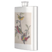 オードボ絵を描ンバント野生動物 フラスク (左)