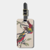 オードボ絵を描ンバント野生動物 ラゲッジタグ (正面縦)
