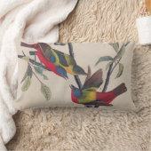 オードボ絵を描ンバント野生動物 ランバークッション (ブランケット)