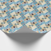 オードリーのクリスマスキャット/子猫包み紙 ラッピングペーパー (角)