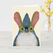 オードリーを変装カードで カード (黄色い花)