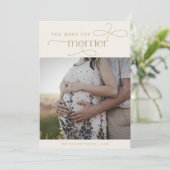 オードリー金ゴールドかわいいクリスマス妊娠発表 シーズンカード (スタンド正面)