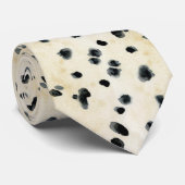 オードリー・ジャンヌのダルマの子犬アート「子犬の愛」 ネクタイ (ロール)