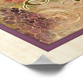 オードリー・ジャンヌの老朽化したブドウ畑ウェルカムサイン ポスター (角)