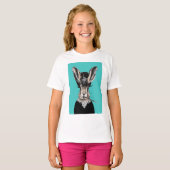 オードリー・バニー・ヘアTシャツ Tシャツ (正面フル)