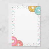 オードーナッツバースデーパーティー サンキューカード (裏面)