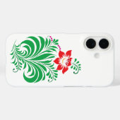 オーナメンタル フラワー 花 デザイン - エレガント Case-Mate iPhoneケース (裏面 (横))