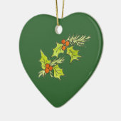 オーナメントありがとう セラミックオーナメント (左)