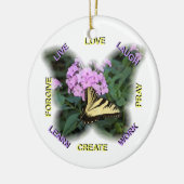 オーナメントかペンダントによって住む単語 セラミックオーナメント (左)