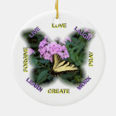 オーナメントかペンダントによって住む単語 セラミックオーナメント (裏面)