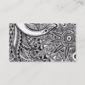 オーナメントが付いている名刺 名刺 (裏面)