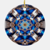 オーナメントとアルゼンチンカラーズデザイン セラミックオーナメント (裏面)
