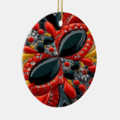 オーナメントとドイツの色デザイン セラミックオーナメント (右)