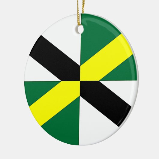 オーナメントとモントレー州旗,カリフォルニア,アメリカ セラミックオーナメント (左)